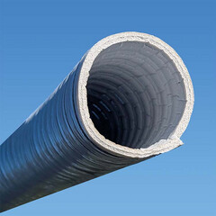 8mm African Elephant - Pre-insulated Semi-rigid Ducting